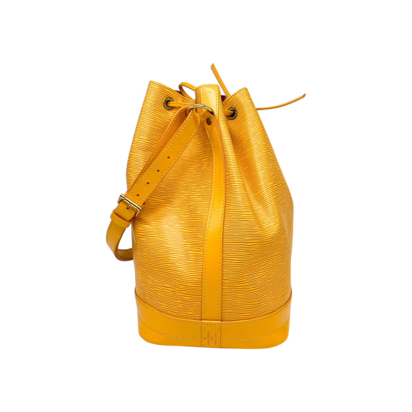 Louis Vuitton Yellow Vintage Epi Neo Noe