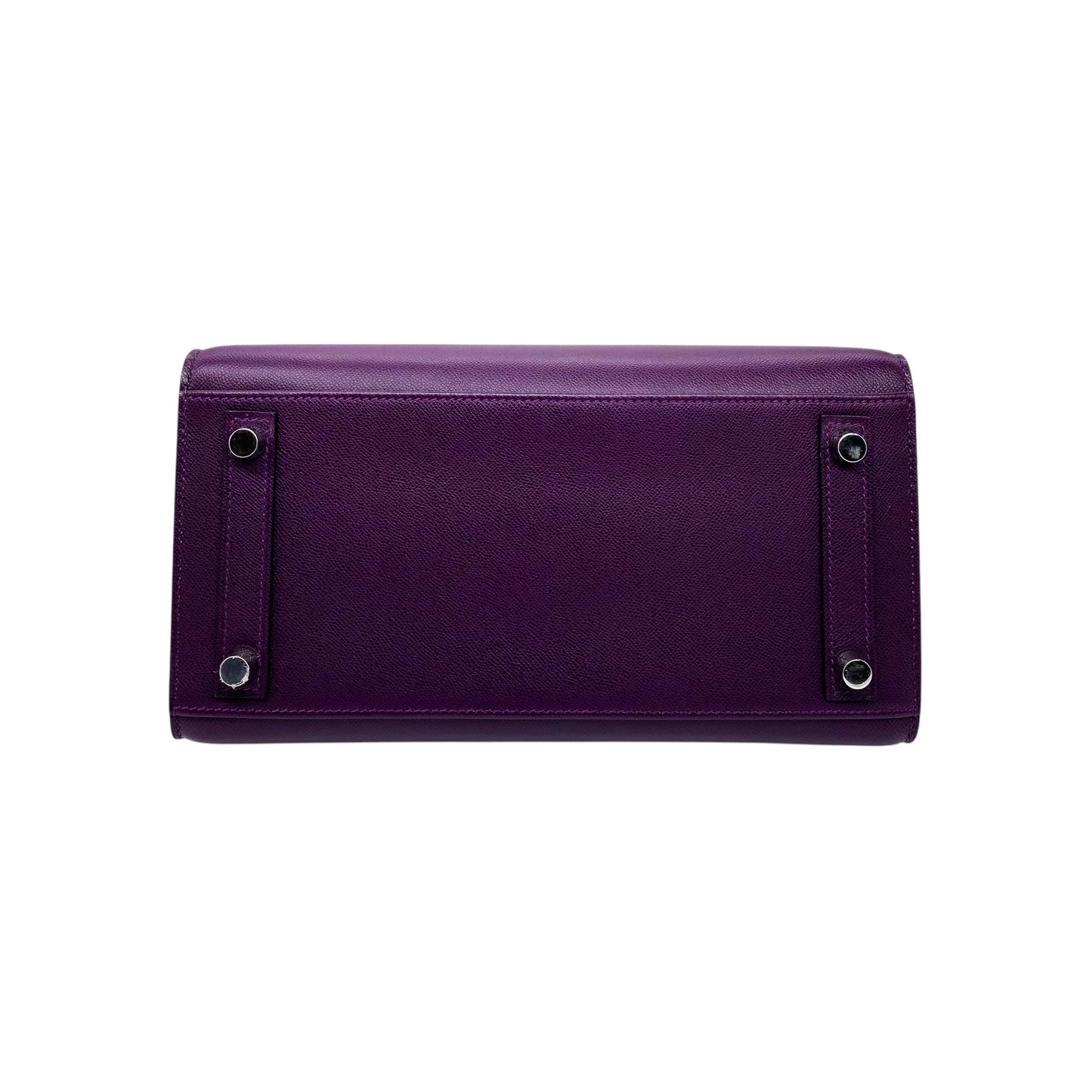 Hermes Birkin 25 Cassis Sellier Madame Palladium Hardware