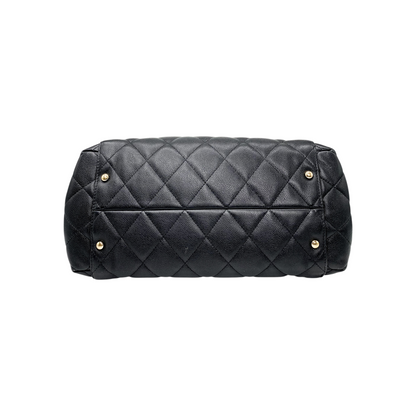 Chanel Black Shopping Tote