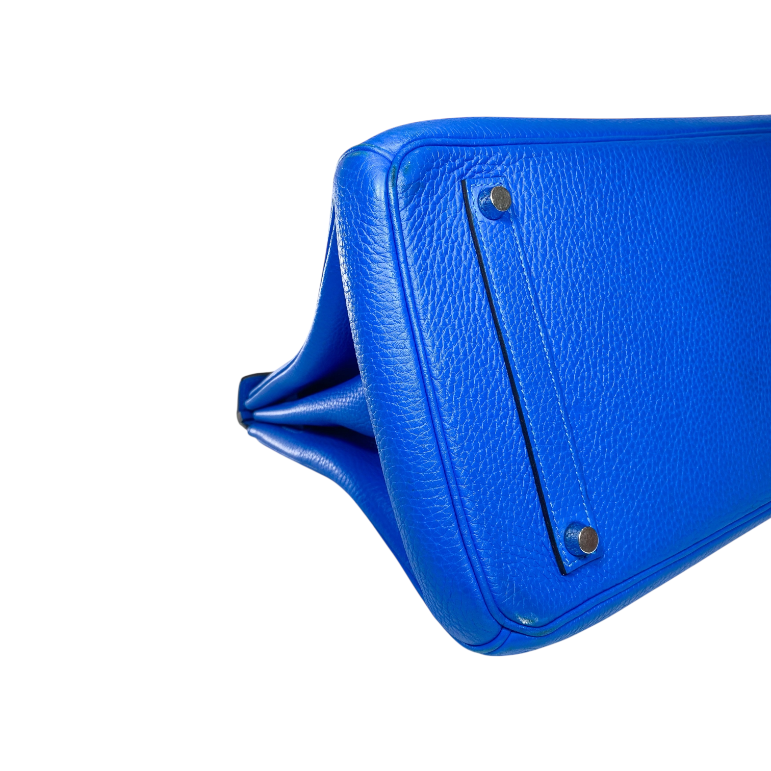Hermes Birkin 35 Bleu Hydra Togo Palladium Hardware