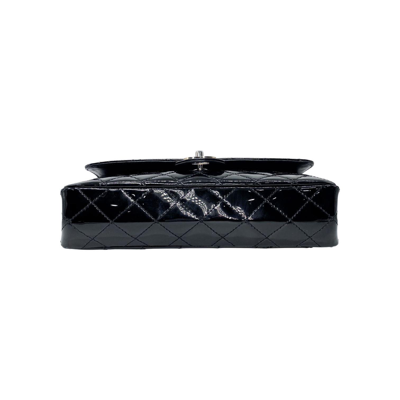 Chanel Black Chain Through Vintage Flap Bag