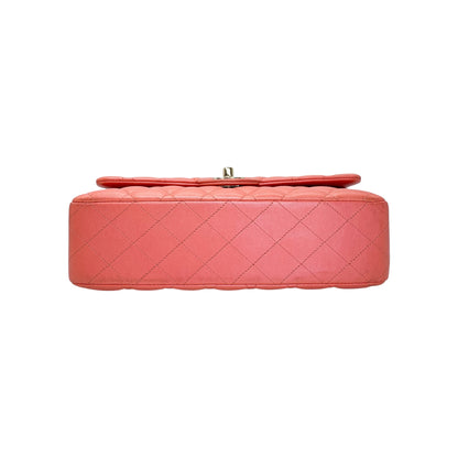 Chanel Pink Medium Double Flap Bag