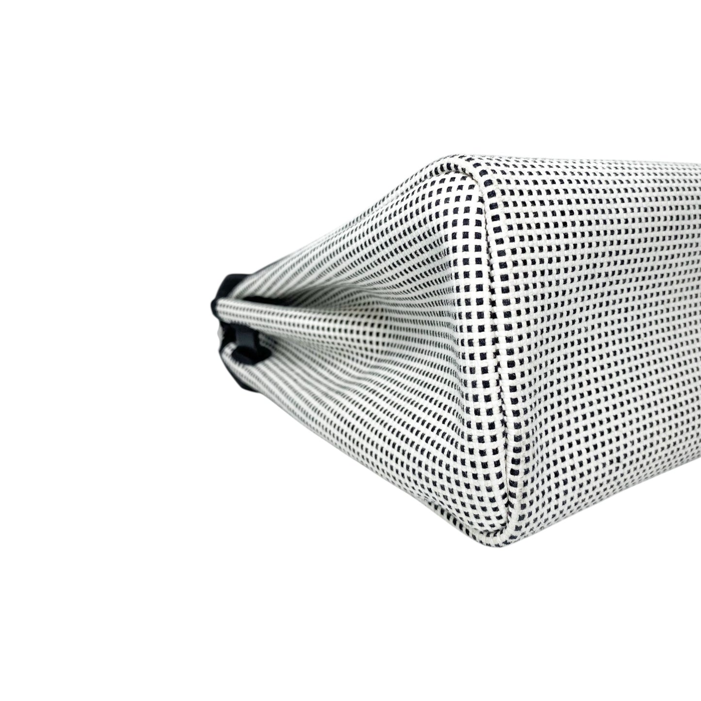 Hermes Black White Toile Quadrille Viking Herbag Zip PM 31