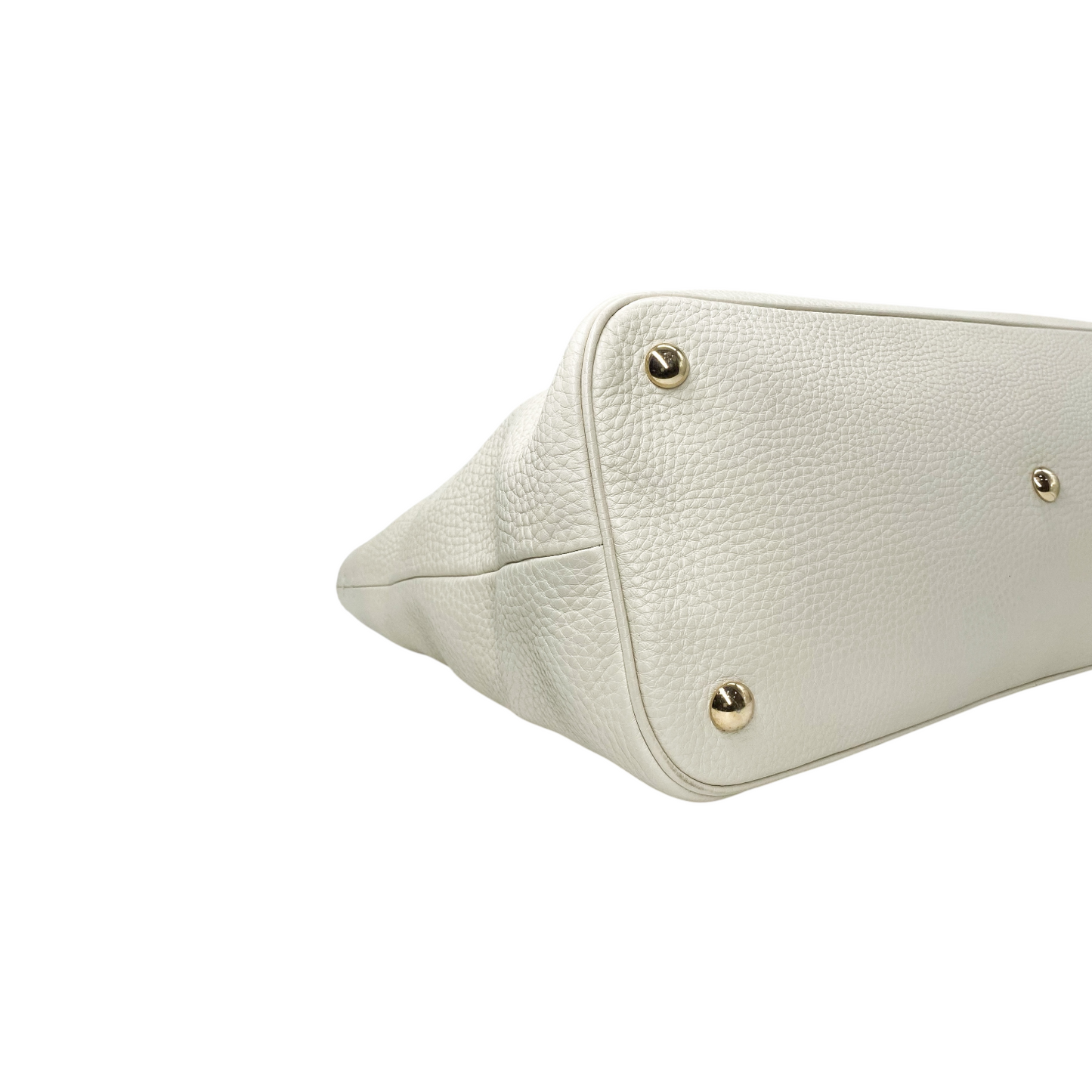 Gucci Ivory Bamboo Shopping Tote