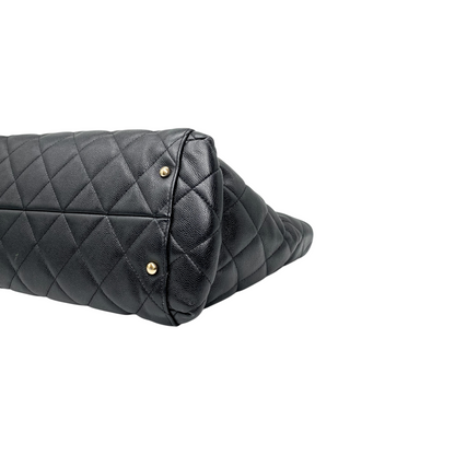 Chanel Black Shopping Tote