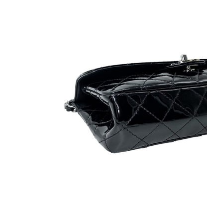 Chanel Black Chain Through Vintage Flap Bag