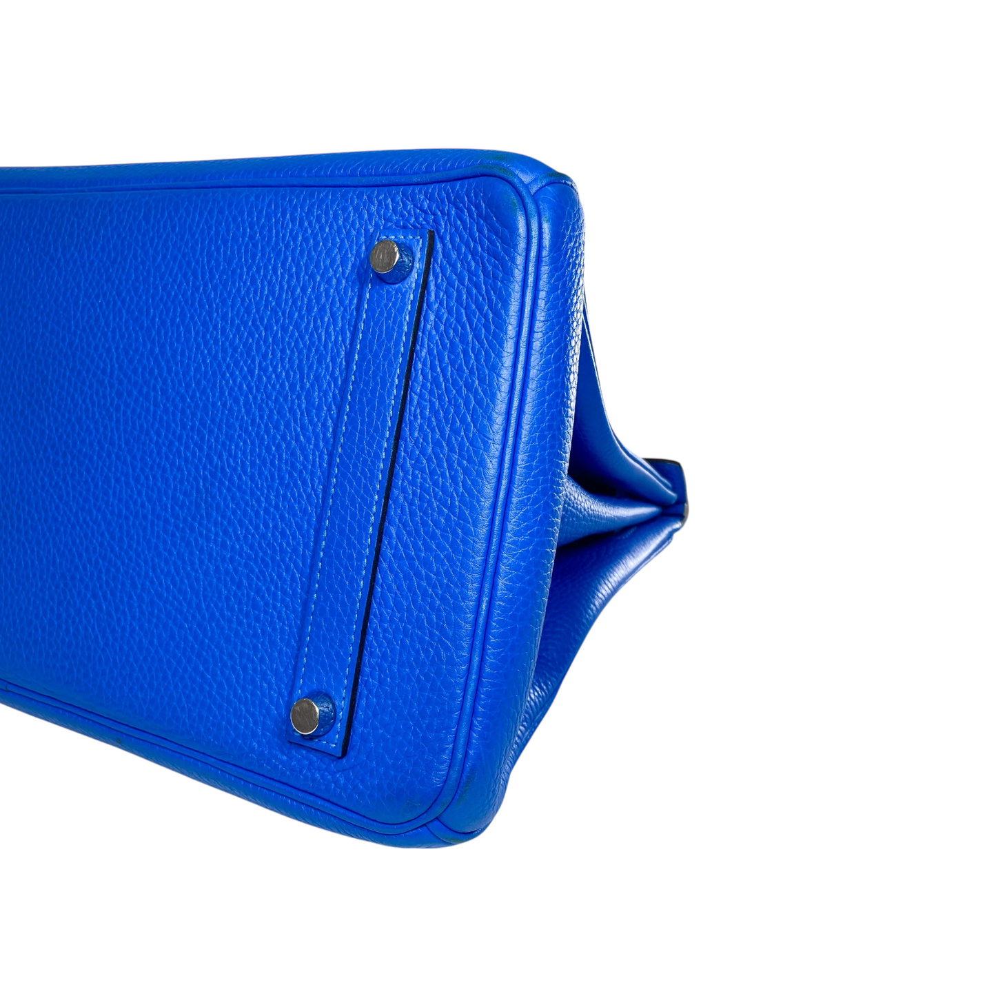 Hermes Birkin 35 Bleu Hydra Togo Palladium Hardware