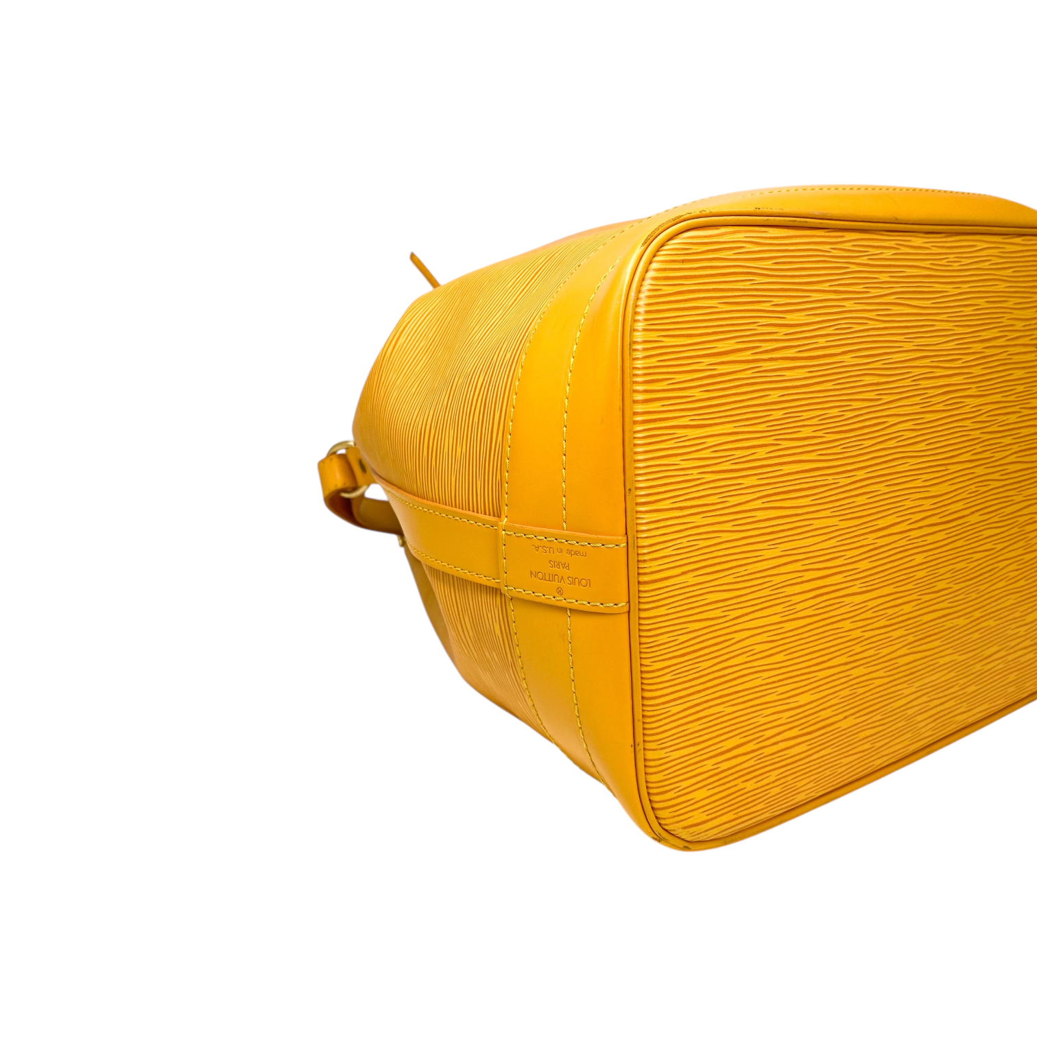 Louis Vuitton Yellow Vintage Epi Neo Noe