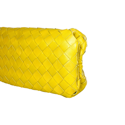 Bottega Veneta Yellow Pouch