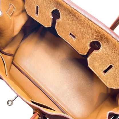 Hermes Birkin 35 Gold Togo Palladium Hardware