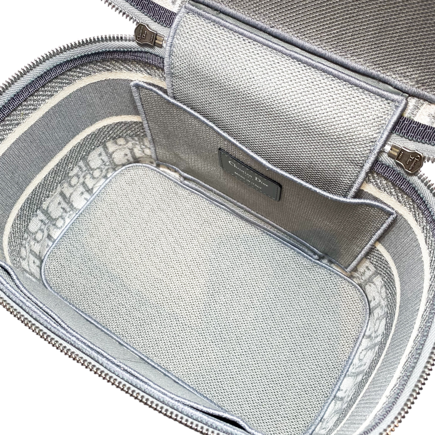 Dior DiorTravel Grey Embroidered Vanity
