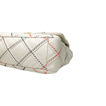 Chanel 19 Beige Wild Stitch