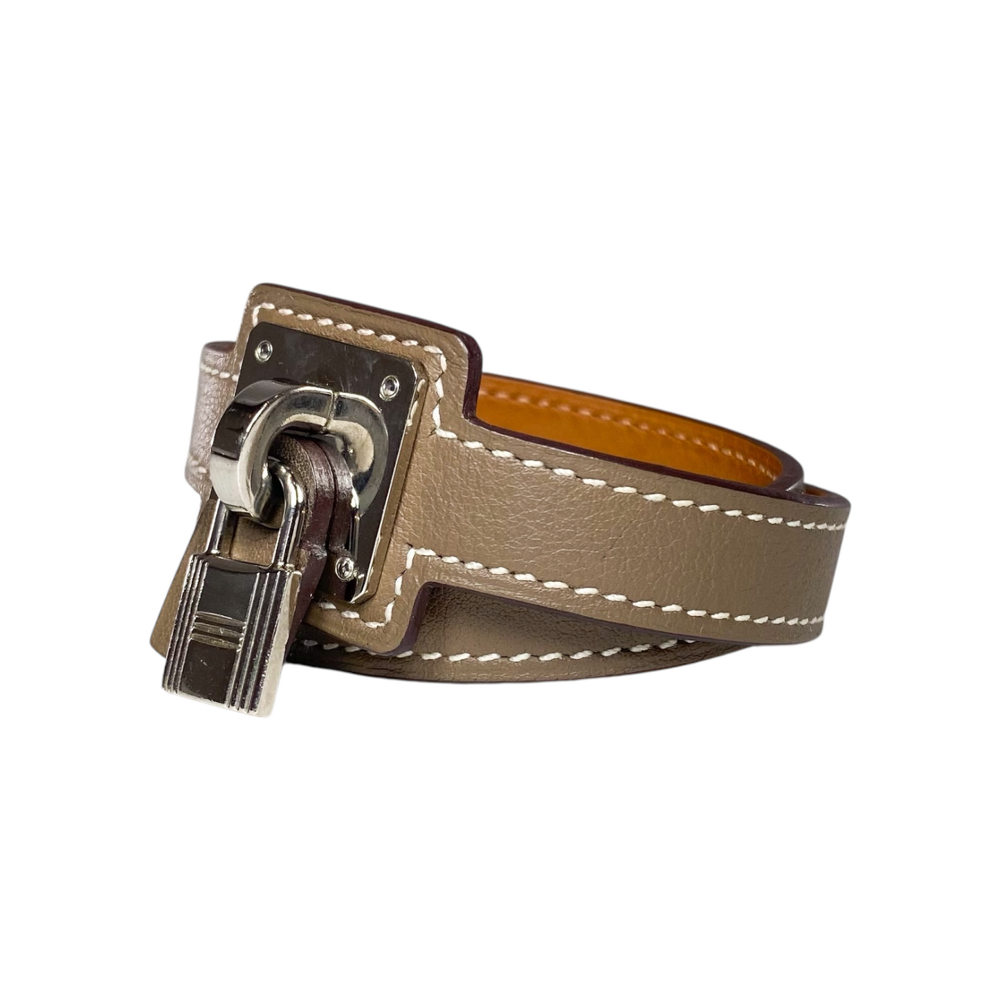 Hermes Etoupe O’Kelly Double Tour Bracelet