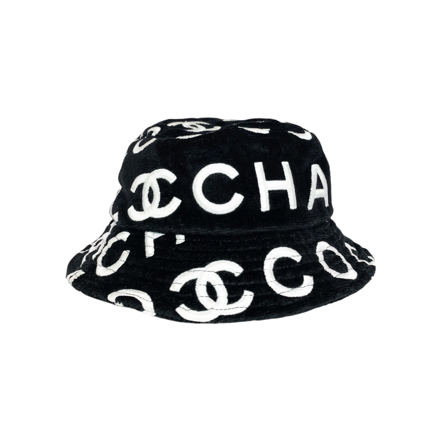 Chanel Black White Bucket Hat