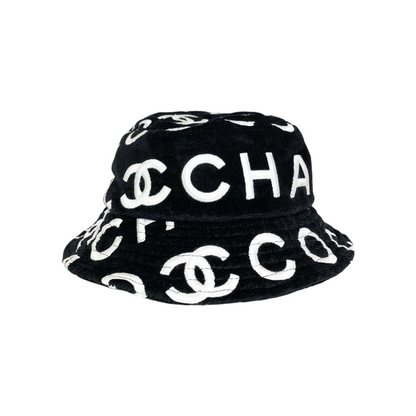 Chanel Black White Bucket Hat