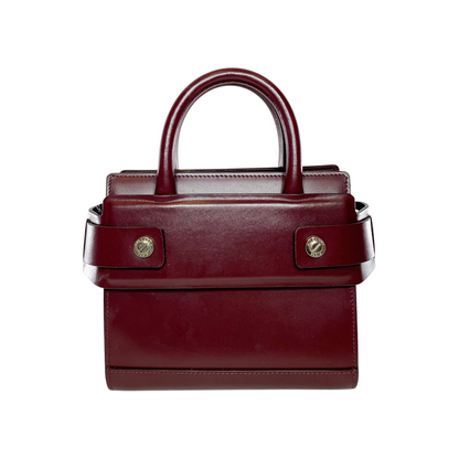 Givenchy Burgundy Horizon Nano Satchel