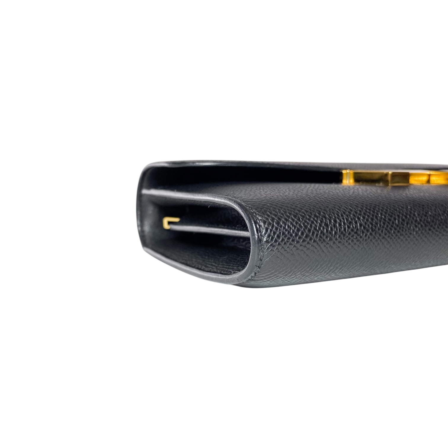 Hermes Constance To Go Black Epsom Gold Hardware