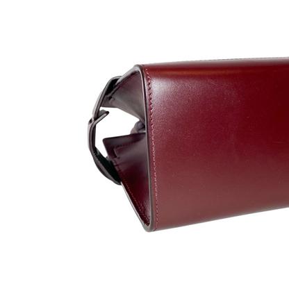 Givenchy Burgundy Horizon Nano Satchel