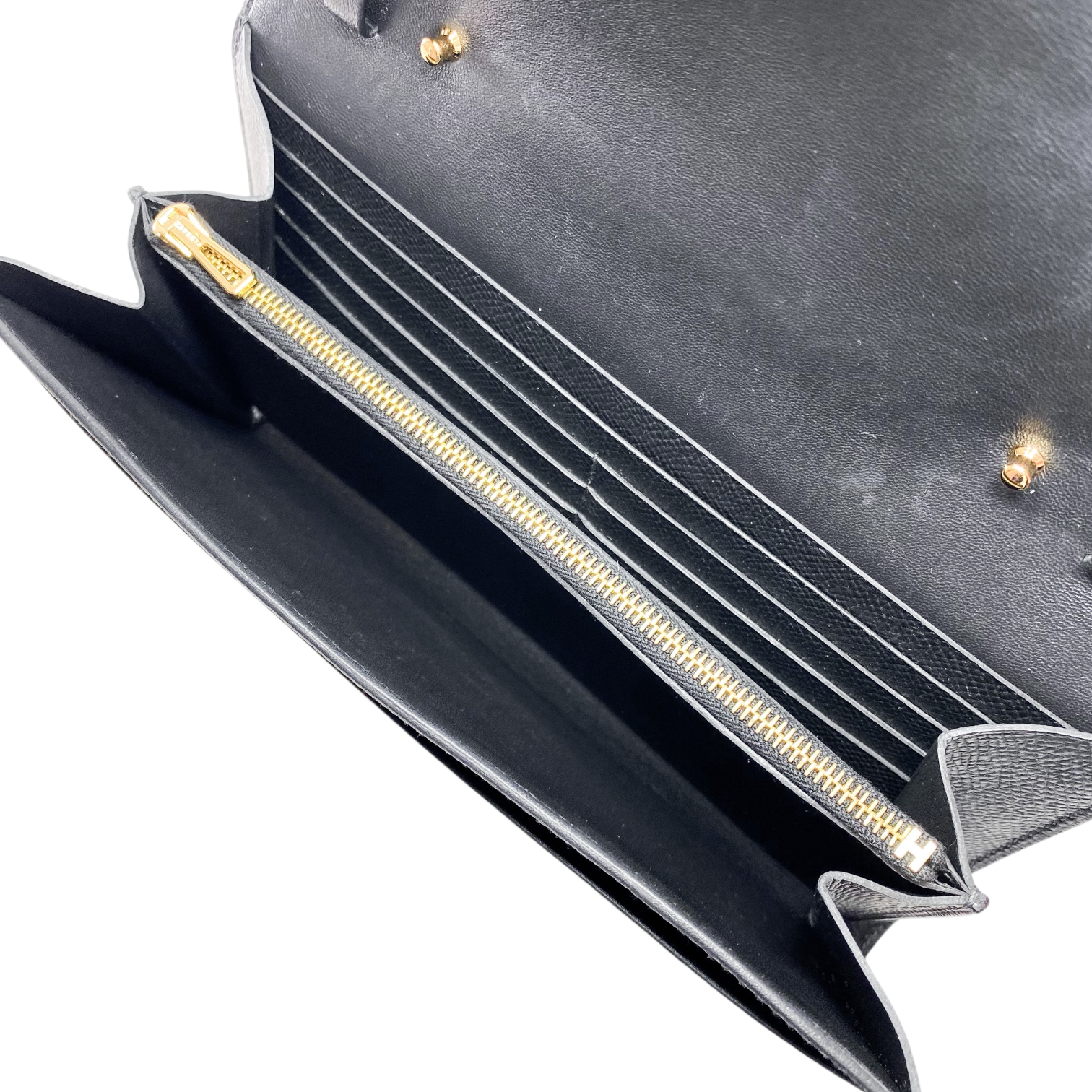 Hermes Constance To Go Black Epsom Gold Hardware