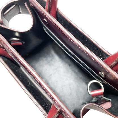 Givenchy Burgundy Horizon Nano Satchel