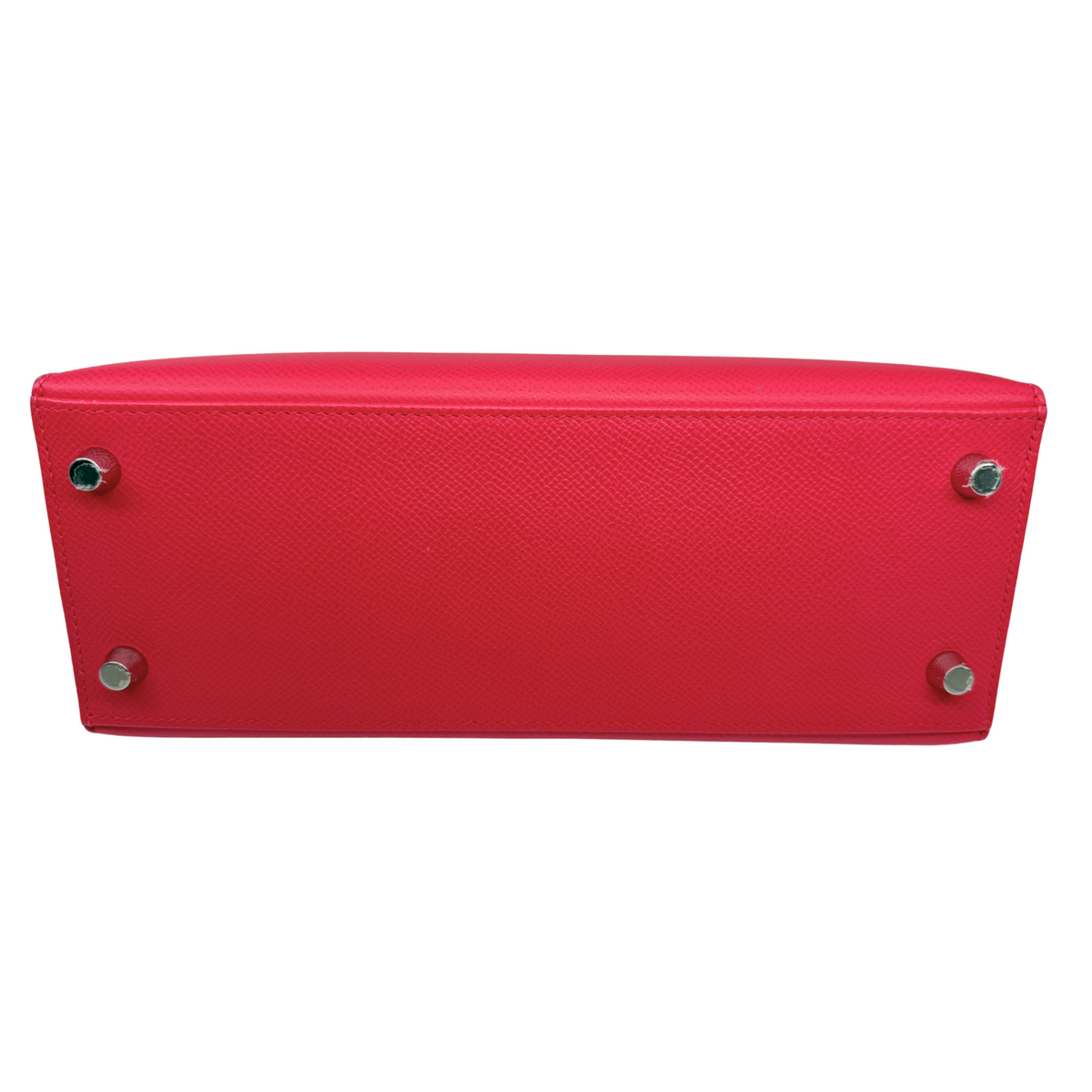 Hermes Kelly 25 Sellier Rose Mexico Epsom Palladium Hardware