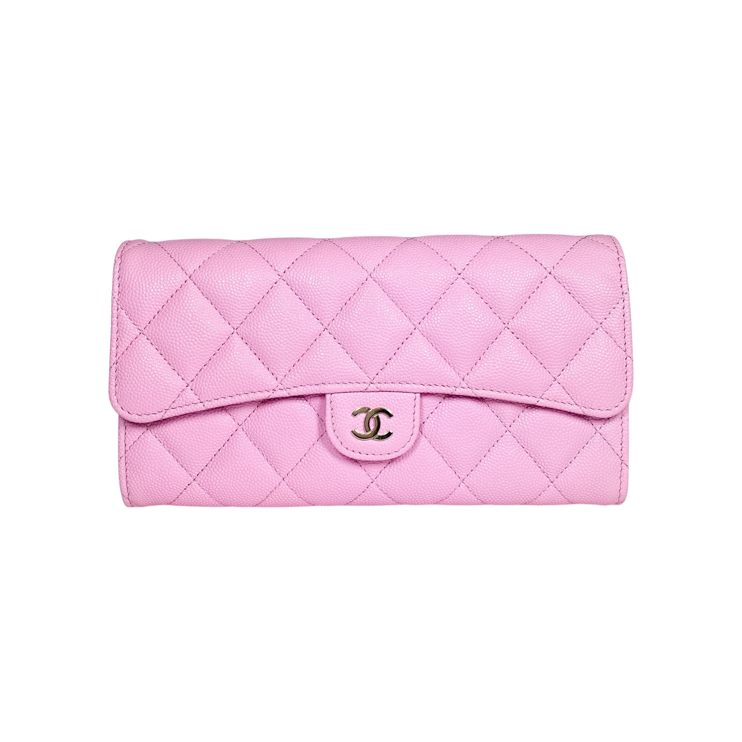 Chanel Pink Long Wallet