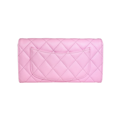 Chanel Pink Long Wallet