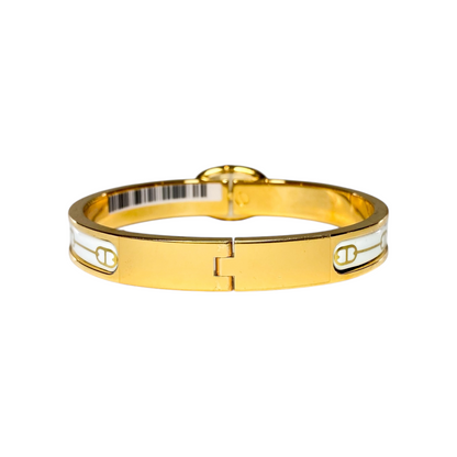 Hermes Farandole Narrow Clic Chaine d'Ancre Bracelet