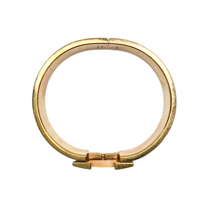 Hermes Light Blue Wide Clic Clac H Bracelet