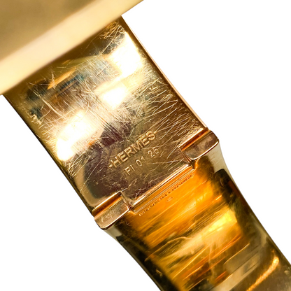 Hermes Light Blue Wide Clic Clac H Bracelet