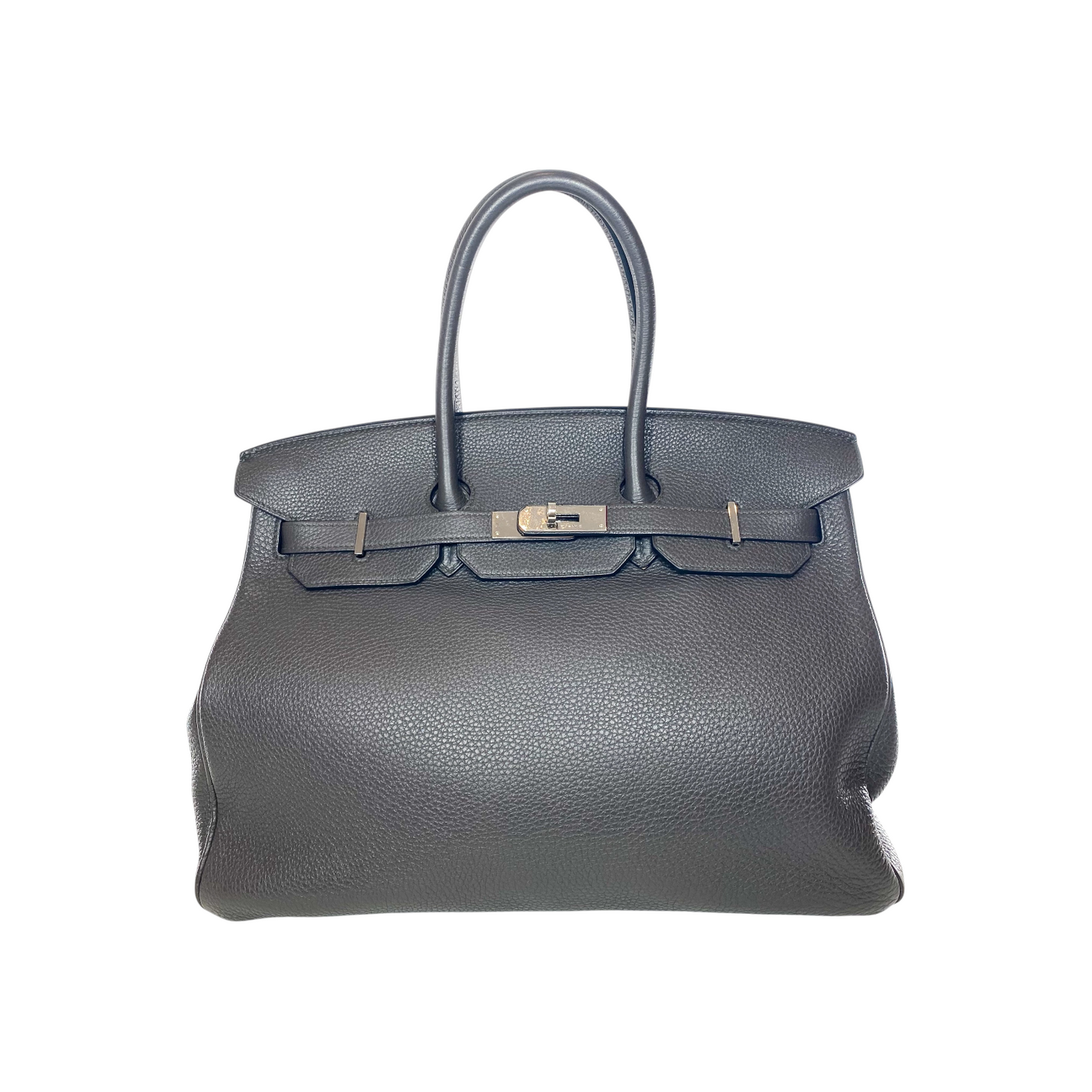 Hermes Birkin 35 Etain Togo Palladium Hardware