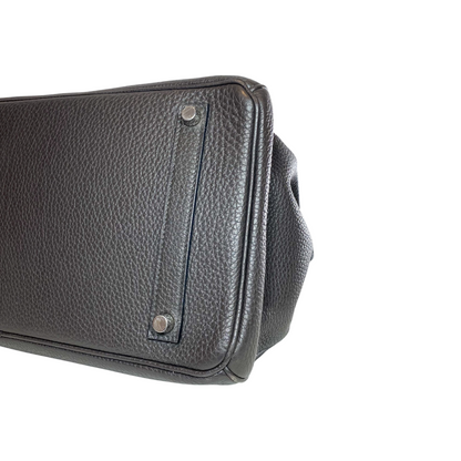 Hermes Birkin 35 Etain Togo Palladium Hardware