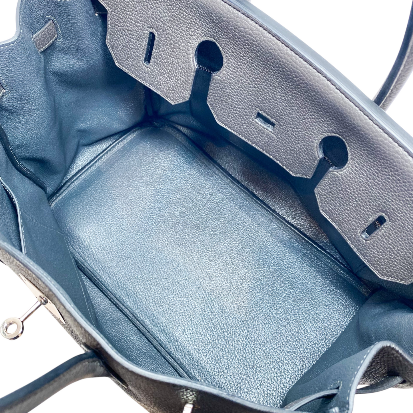 Hermes Birkin 35 Etain Togo Palladium Hardware