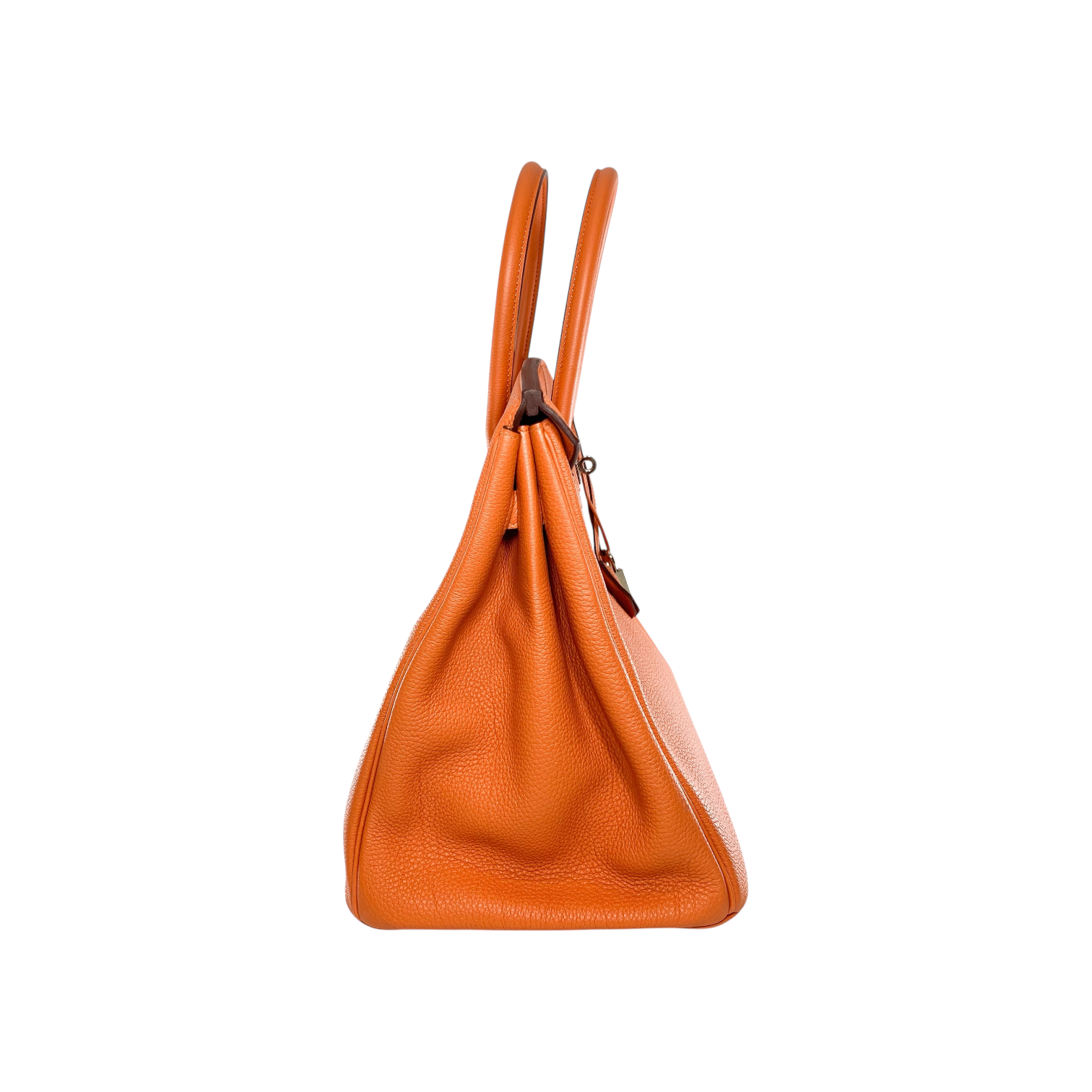 Hermes Birkin 35 Orange Togo Palladium Hardware