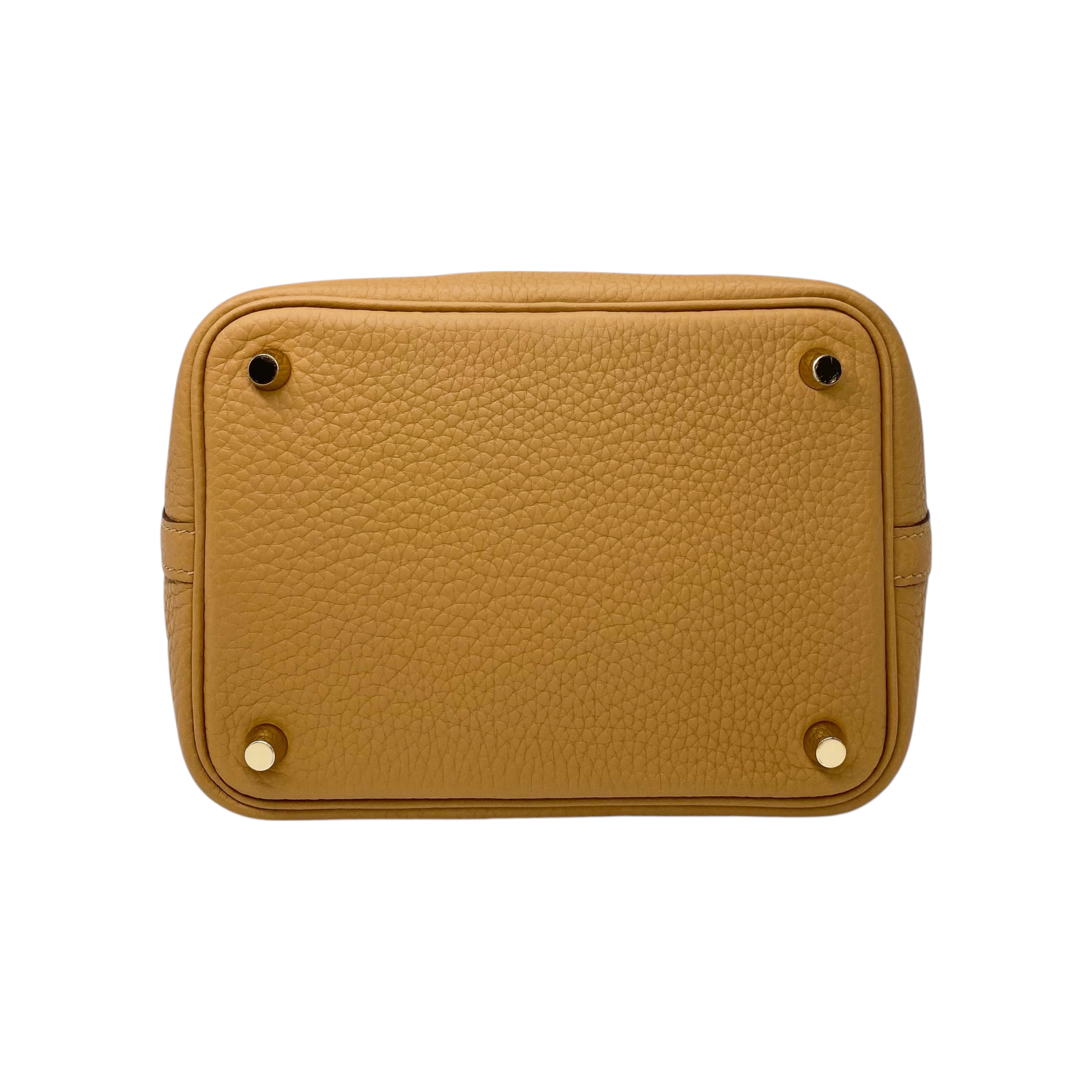 Hermes Picotin 18 Chai Clemence Gold Hardware