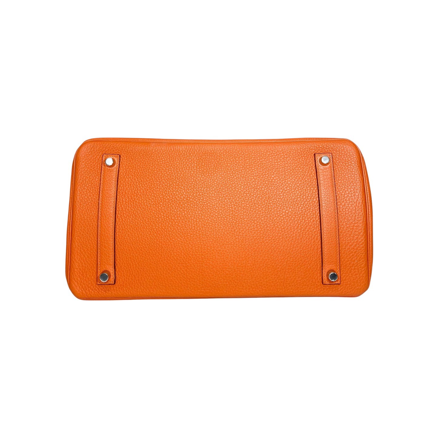 Hermes Birkin 35 Orange Togo Palladium Hardware
