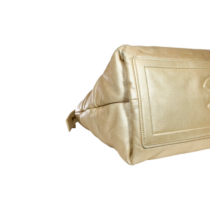 Chanel Gold Coco Cocoon Tote Bag