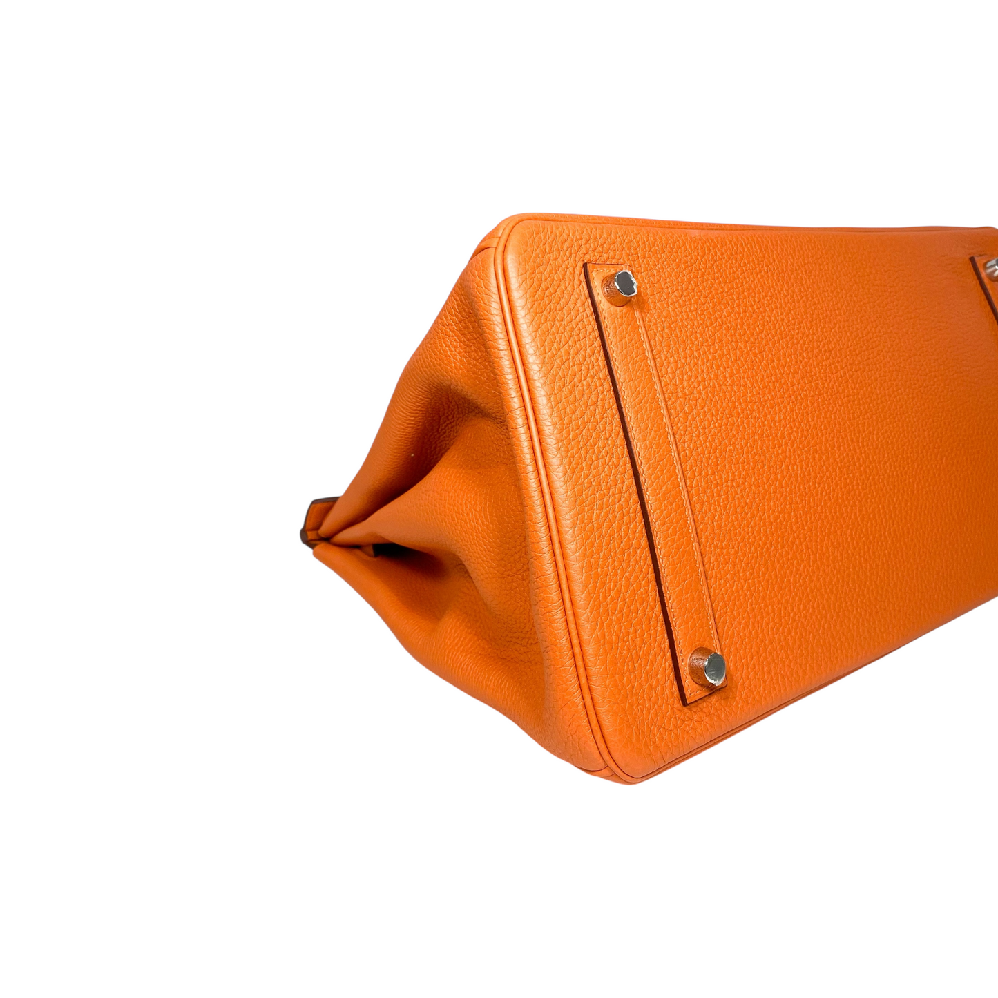 Hermes Birkin 35 Orange Togo Palladium Hardware