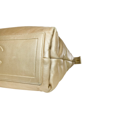 Chanel Gold Coco Cocoon Tote Bag