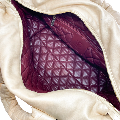 Chanel Gold Coco Cocoon Tote Bag