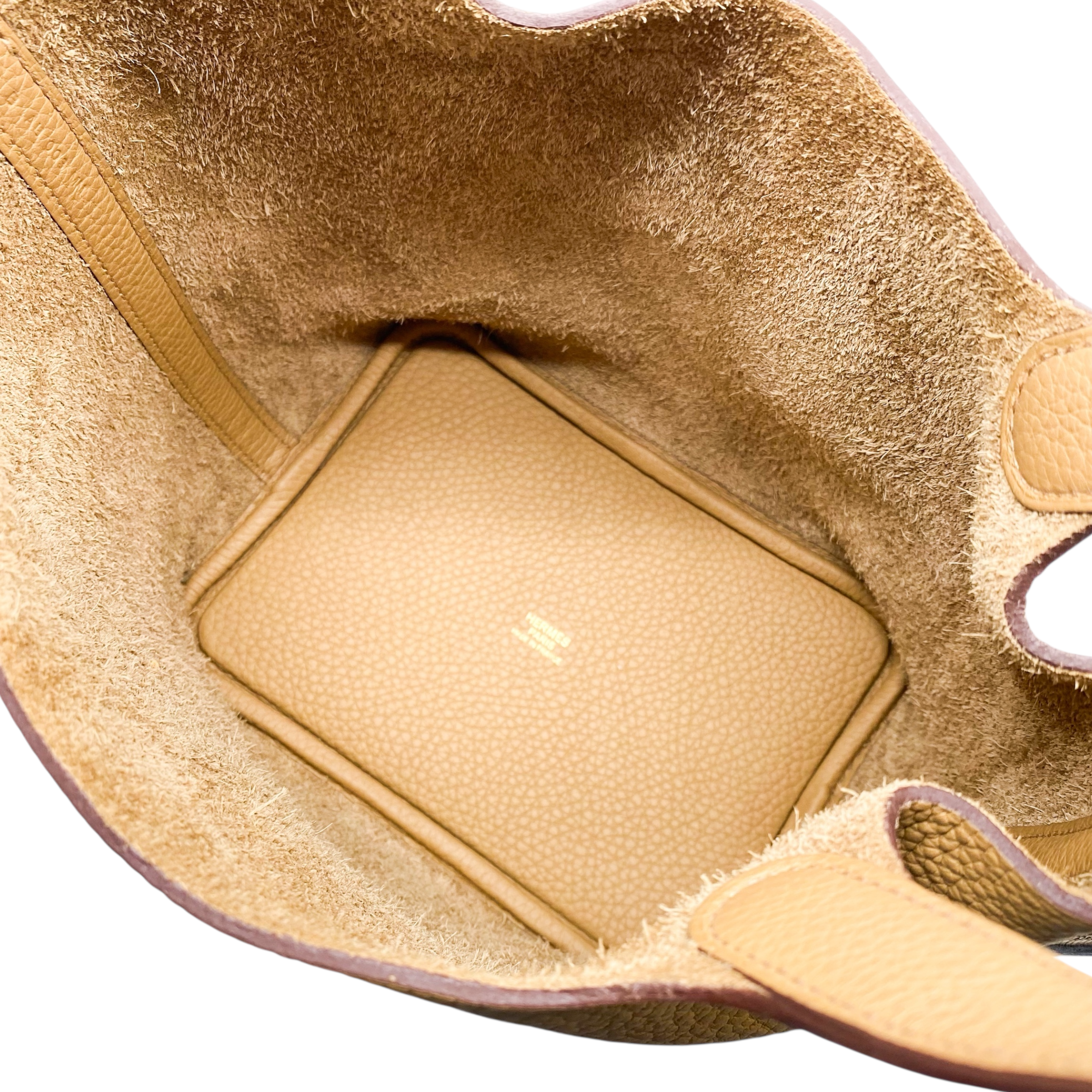 Hermes Picotin 18 Chai Clemence Gold Hardware