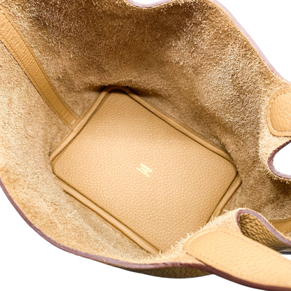 Hermes Picotin 18 Chai Clemence Gold Hardware