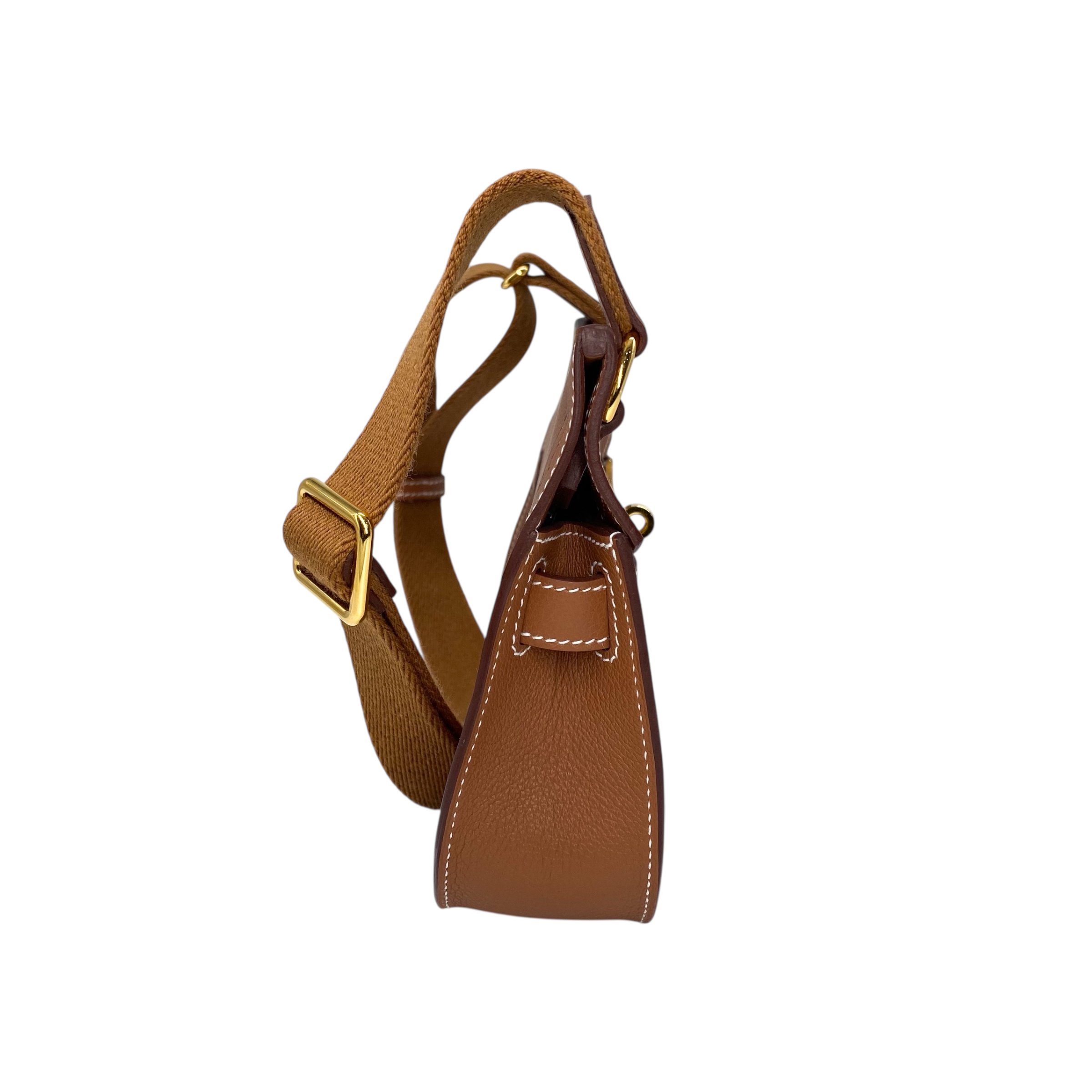 Hermes Mini Jypsiere Gold Evercolor Gold Hardware