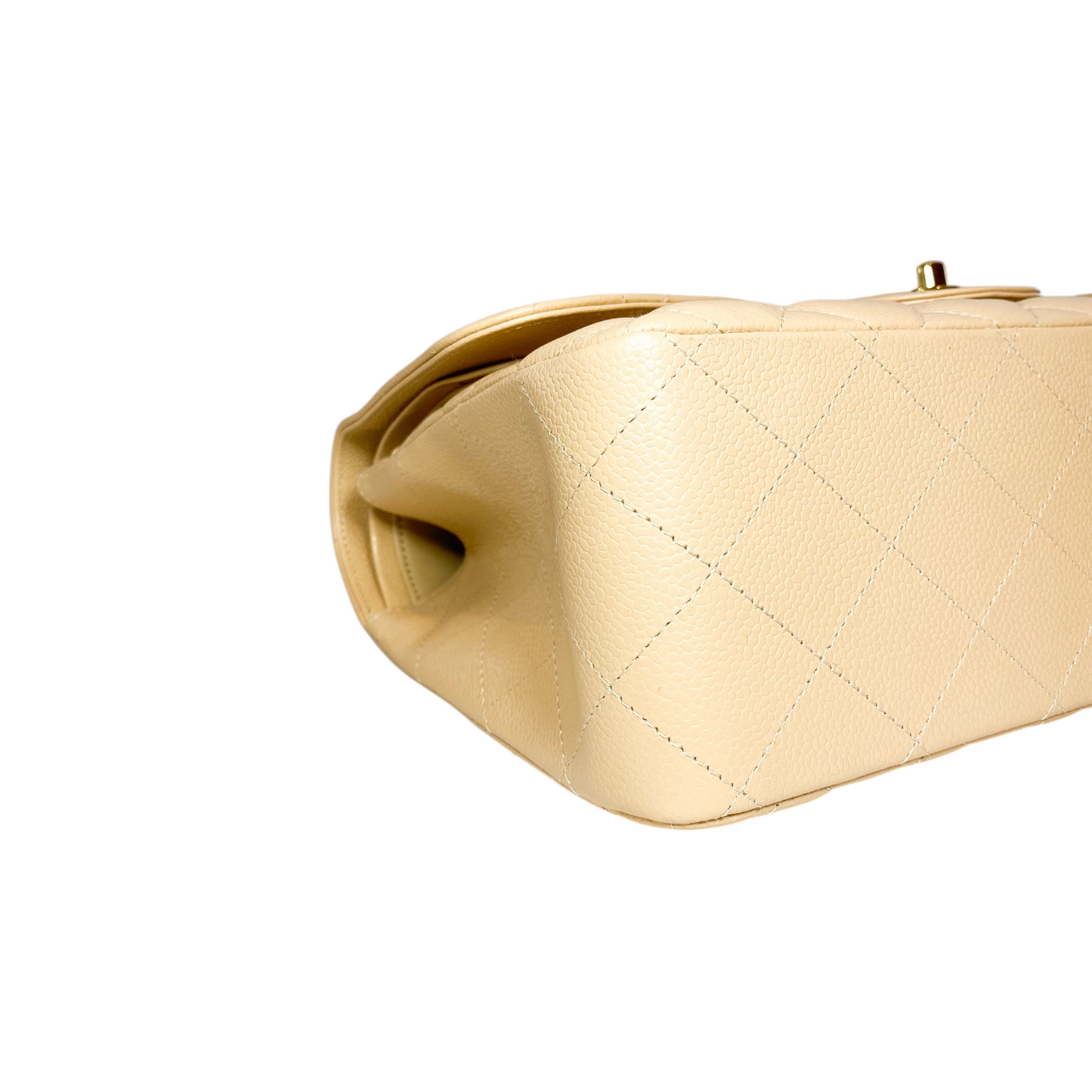 Chanel Beige Jumbo Double Flap Bag