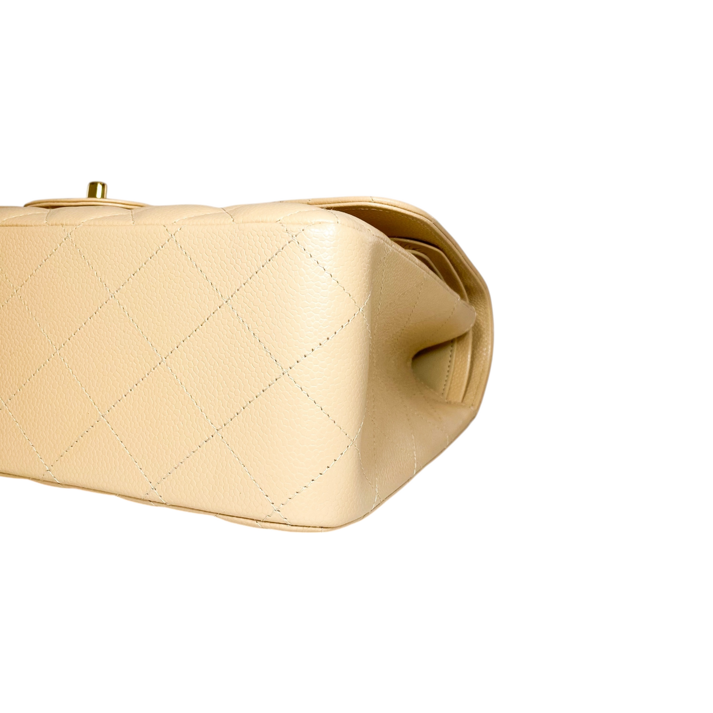 Chanel Beige Jumbo Double Flap Bag