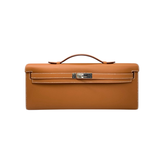 Hermes Kelly Cut Gold Swift Palladium Hardware