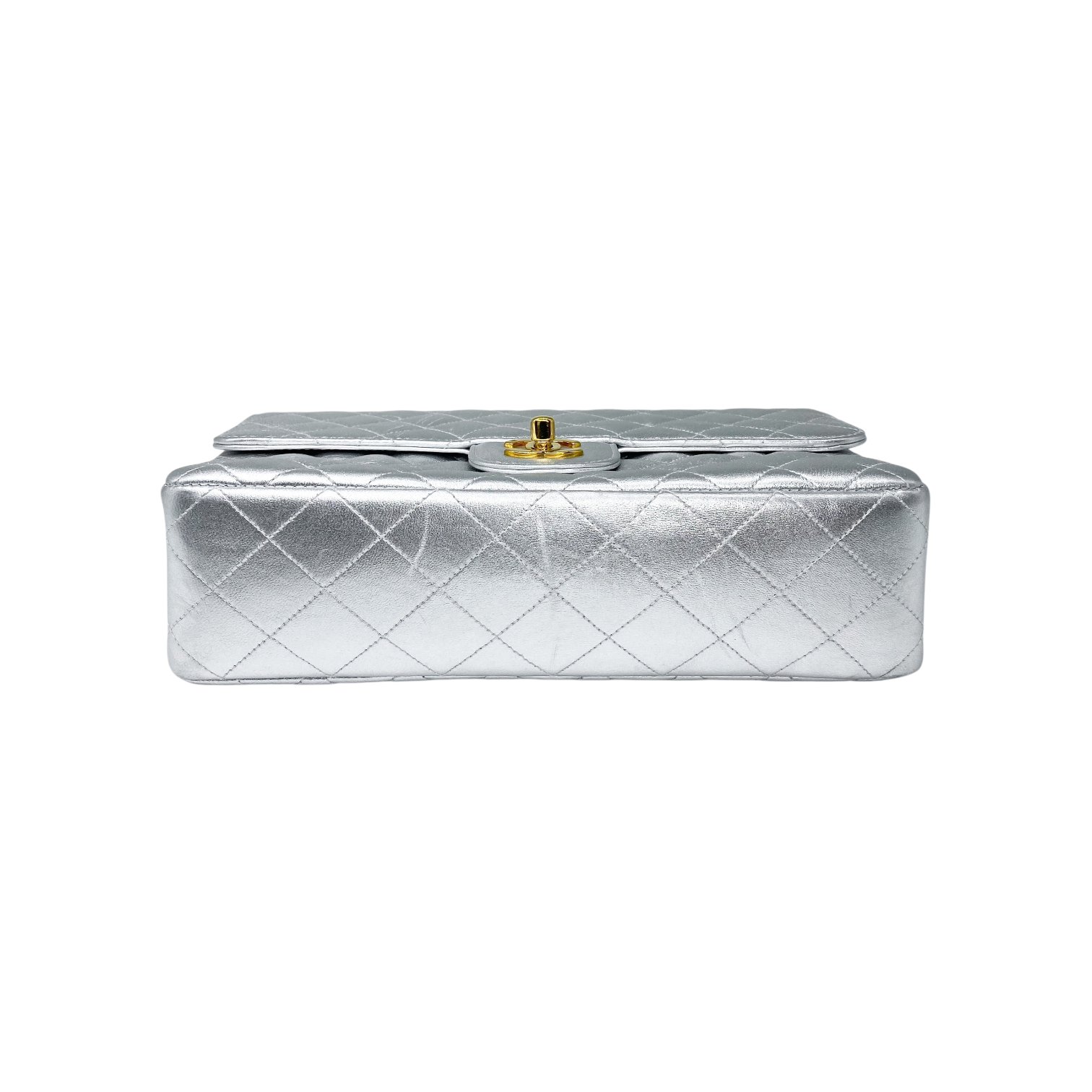 Chanel Silver Top Handle