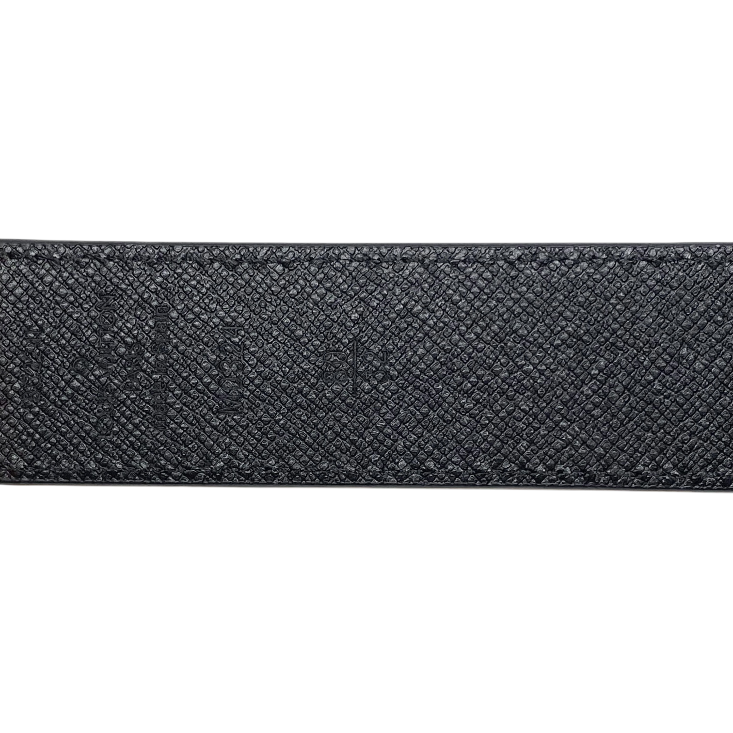 Louis Vuitton Black Reversible Belt