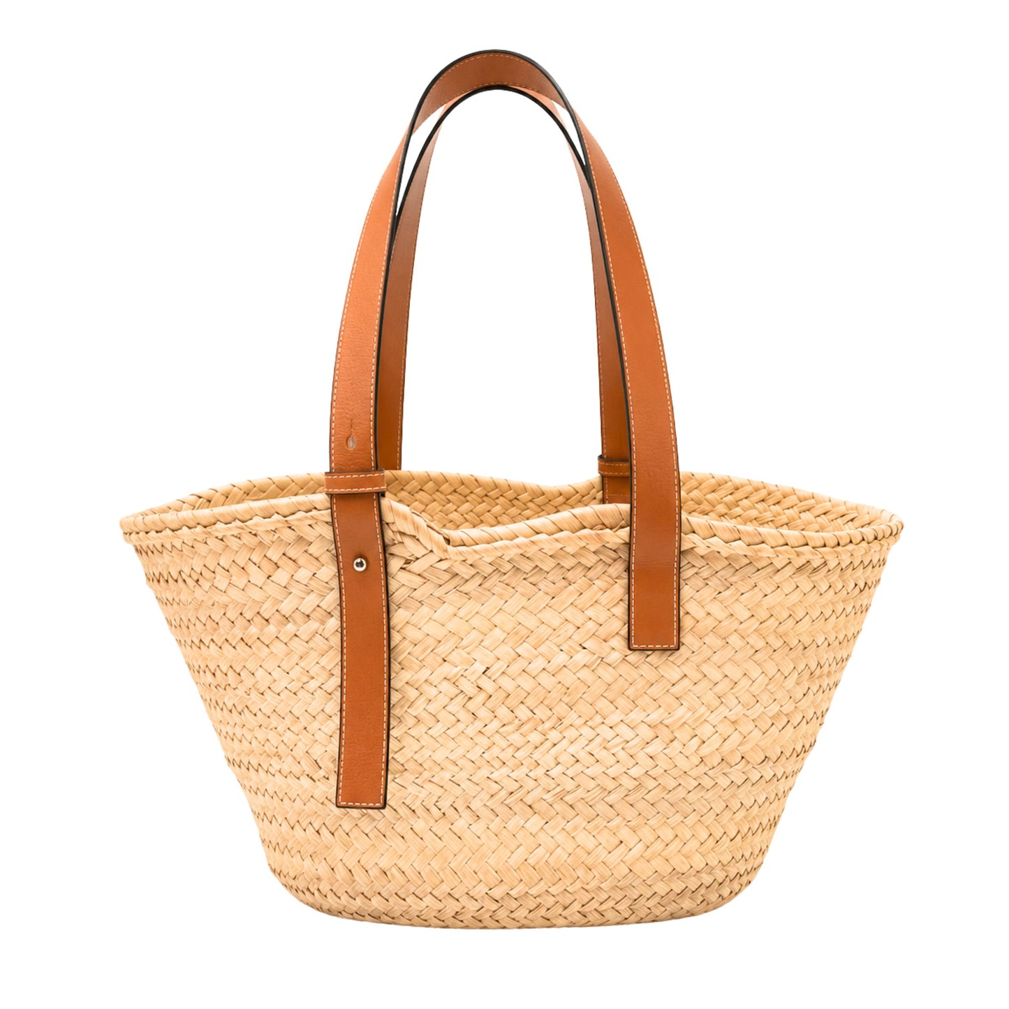 Loewe Raffia Basket Medium Tote