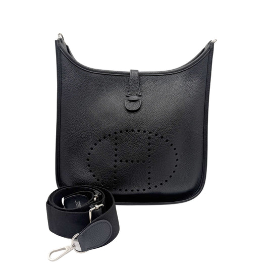 Hermes Evelyne PM Black Palladium Hardware
